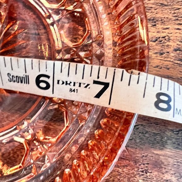 Indiana Glass Pink Windsor Brighton Divided Dish - Picture 5 of 10